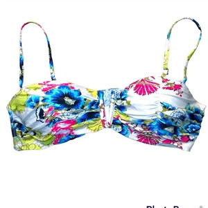 Billabong Floral Bikini Top Swim Bathing Suit Beach Bralette Swimming Pool Wear